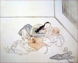 Shin Yun-bok, better known by his pen name Hyewon, (born 1758) was a Korean painter of the Joseon Dynasty. Like his contemporaries Danwon and Geungjae, he is known for his realistic depictions of daily life in his time. His genre paintings are distinctly more erotic than Danwon's, a fact which contributed to his expulsion from the royal painting institute, Dohwaseo.<br/><br/>

Painting was frequently a hereditary occupation in the Joseon period, and Hyewon's father and grandfather had both been court painters. Together with Danwon and the later painter Owon, Hyewon is remembered today as one of the ‘Three Wons’ of Joseon-period painting. Shin Yun-bok, despite being greatly influenced and overshadowed by Kim Hong-do during his career, developed his own unique technique and artistry. Whereas Kim depicted everyday life of peasants with a humorous touch, Shin showed glimpses of eroticism in his paintings of townspeople and gisaeng. His choice of characters, composition, and painting method differed from Kim's, with use of bright colors and delicate paint strokes. He also painted scenes of shamanism and townlife, offering insight into the lifestyles and costumes of the late Joseon era.