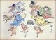 Japan: 'Hyakki Yako", 'Night Parade of One Hundred Demons', by Kawanabe Kyosai (1831-1889).