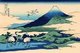 Japan: 'Umegawa in Sagami Province'—one of a woodblock print series by Katsushika Hokusai titled ‘36 Views of Mount Fuji’.