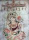 Japan: Lost Horyuji Temple fresco from a pre-1949 photograph: No.2 wall, Bodhisattva, detail.